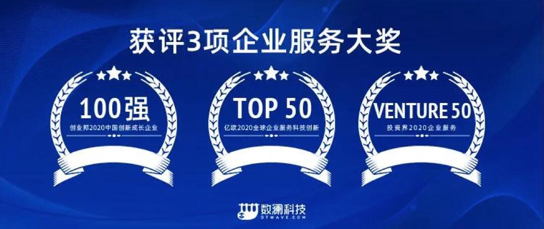 【合作伙伴】數(shù)瀾科技連獲三項(xiàng)企業(yè)服務(wù)大獎(jiǎng):專注數(shù)據(jù)中臺(tái)賽道,幫助企業(yè)挖掘數(shù)據(jù)價(jià)值